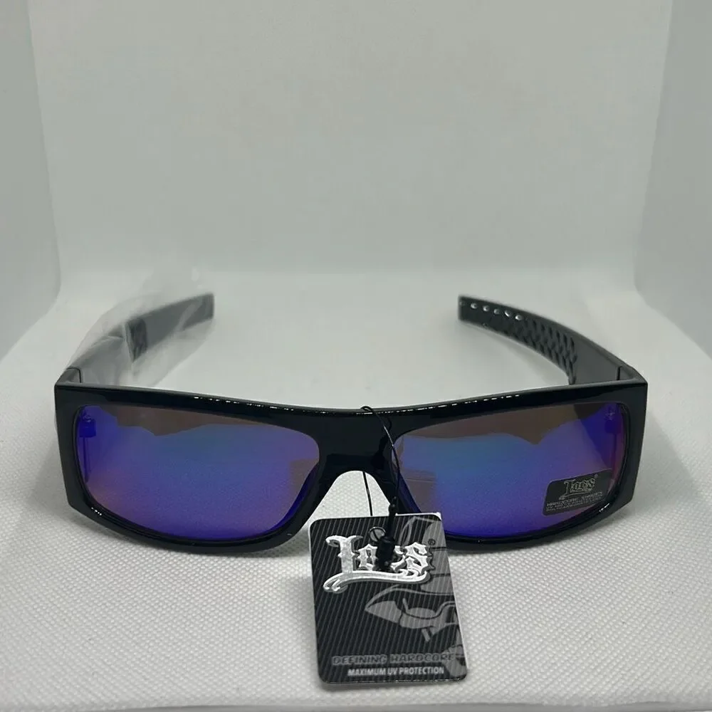Locs Mens Mirrored Hardcore Sunglasses